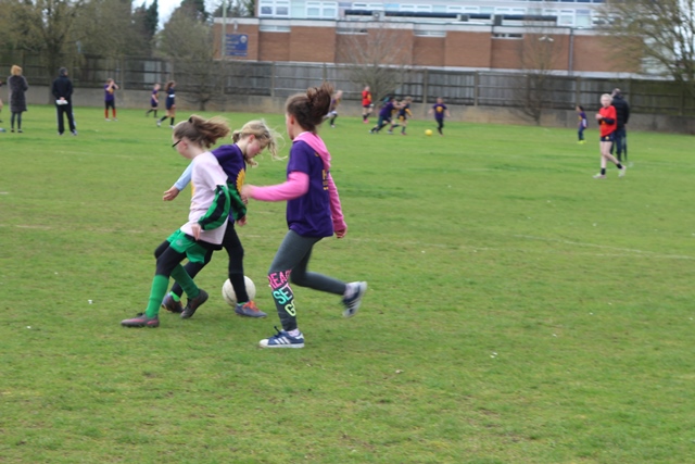 Oxford High's Girls on the Ball football tournament