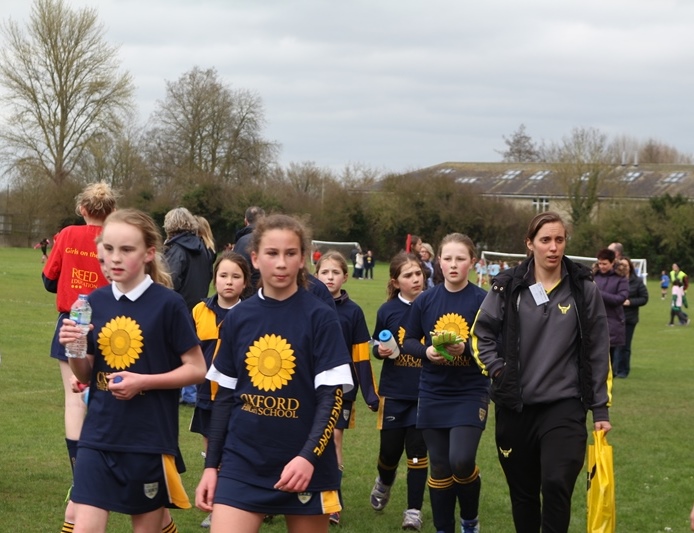 Oxford High's Girls on the Ball football tournament